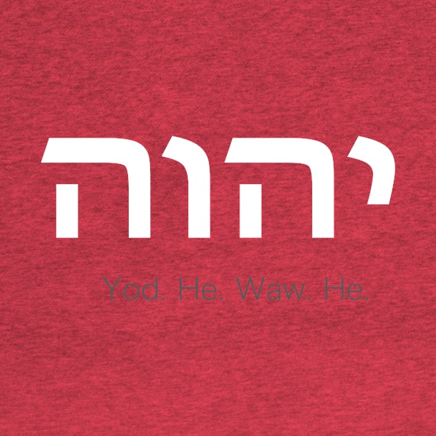 YHWH... Tetragrammaton by C E Richards